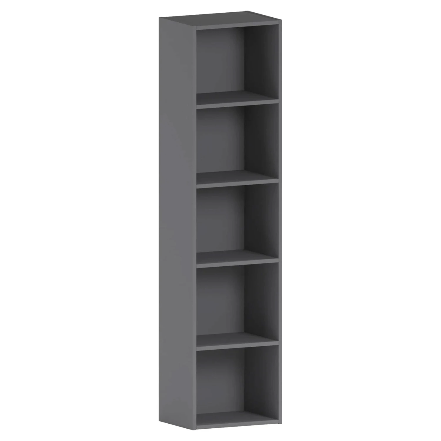 Oxford Grey Cube 5 Tier Bookcase 1 Oxford Grey Cube 5 Tier Bookcase