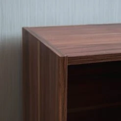 Oxford Walnut 4 Tier Cube Bookcase -Dining Tables Sales oxford walnut 4 tier cube bookcase p53725 70704 zoom