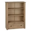Panama 1 Drawer Bookcase