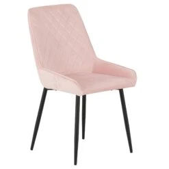 Quebec Medium Oak Straight Edge Dining Set With Baby Pink Avery Chairs 12 Quebec Medium Oak Straight Edge Dining Set With Baby Pink Avery Chairs -Dining Tables Sales quebec medium oak straight edge dining set with baby pink avery chairs p76763 124939 zoom