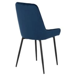 Quebec Medium Oak Wave Edge Dining Set With Sapphire Blue Avery Chairs -Dining Tables Sales quebec medium oak wave edge dining set with sapphire blue avery chairs p76729 124621 zoom