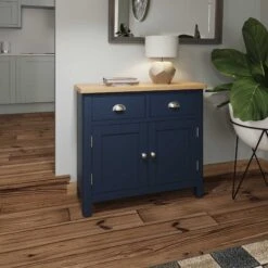 Ranston Blue 2 Door Sideboard