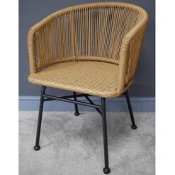 Rattan Table & Two Chairs -Dining Tables Sales rattan table two chairs p66329 99034 zoom