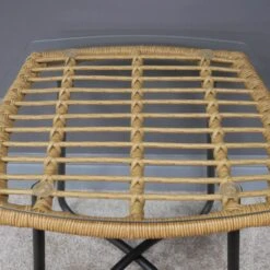 Rattan Table & Two Chairs -Dining Tables Sales rattan table two chairs p66329 99035 zoom