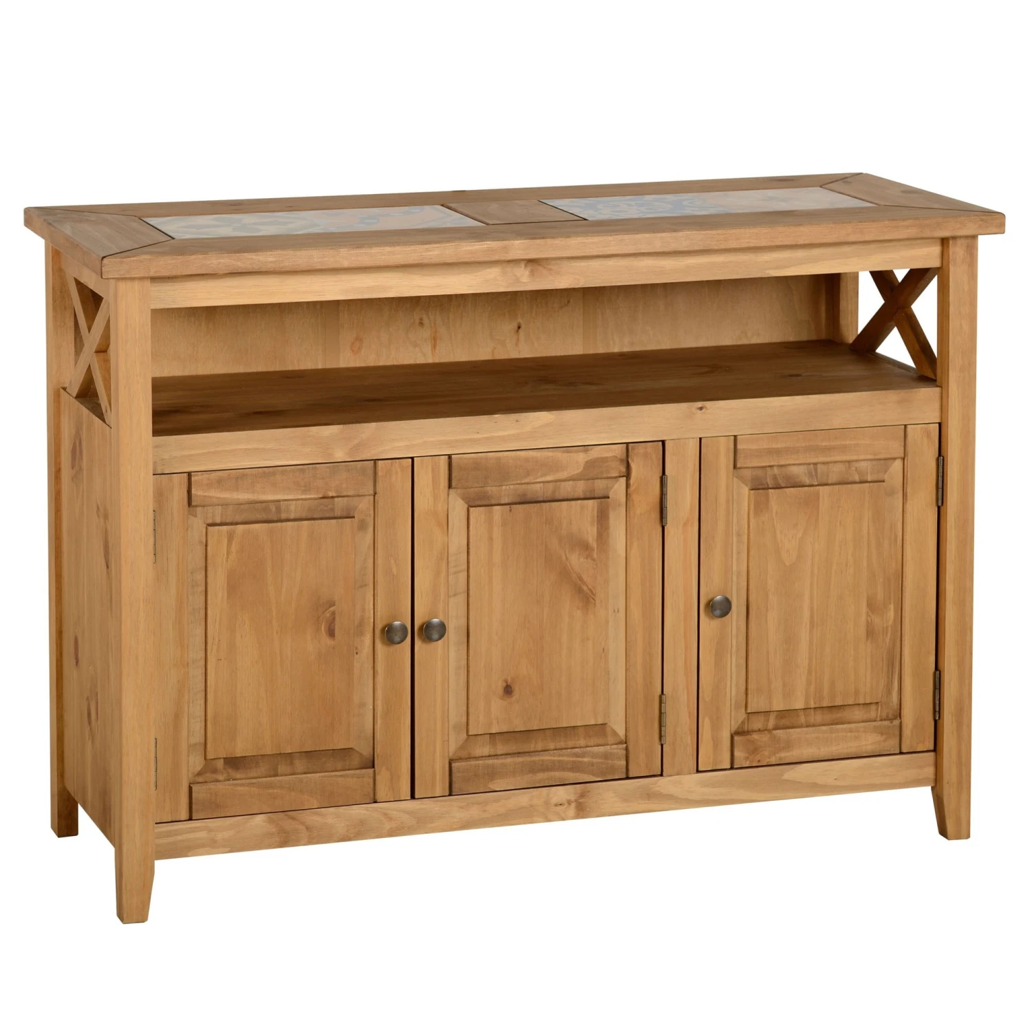 Salvador 3 Door Tile Top Sideboard 1 Salvador 3 Door Tile Top Sideboard