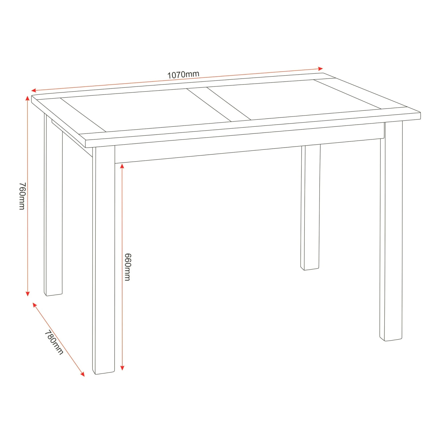 Salvador Grey 1+4 Tile Top Dining Set 3 Salvador Grey 1+4 Tile Top Dining Set - Image 3