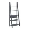 Tiva Ladder Bookcase Black