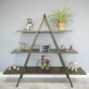 Triangular Display Shelves