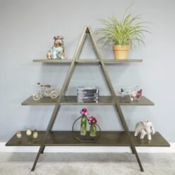 Triangular Display Shelves