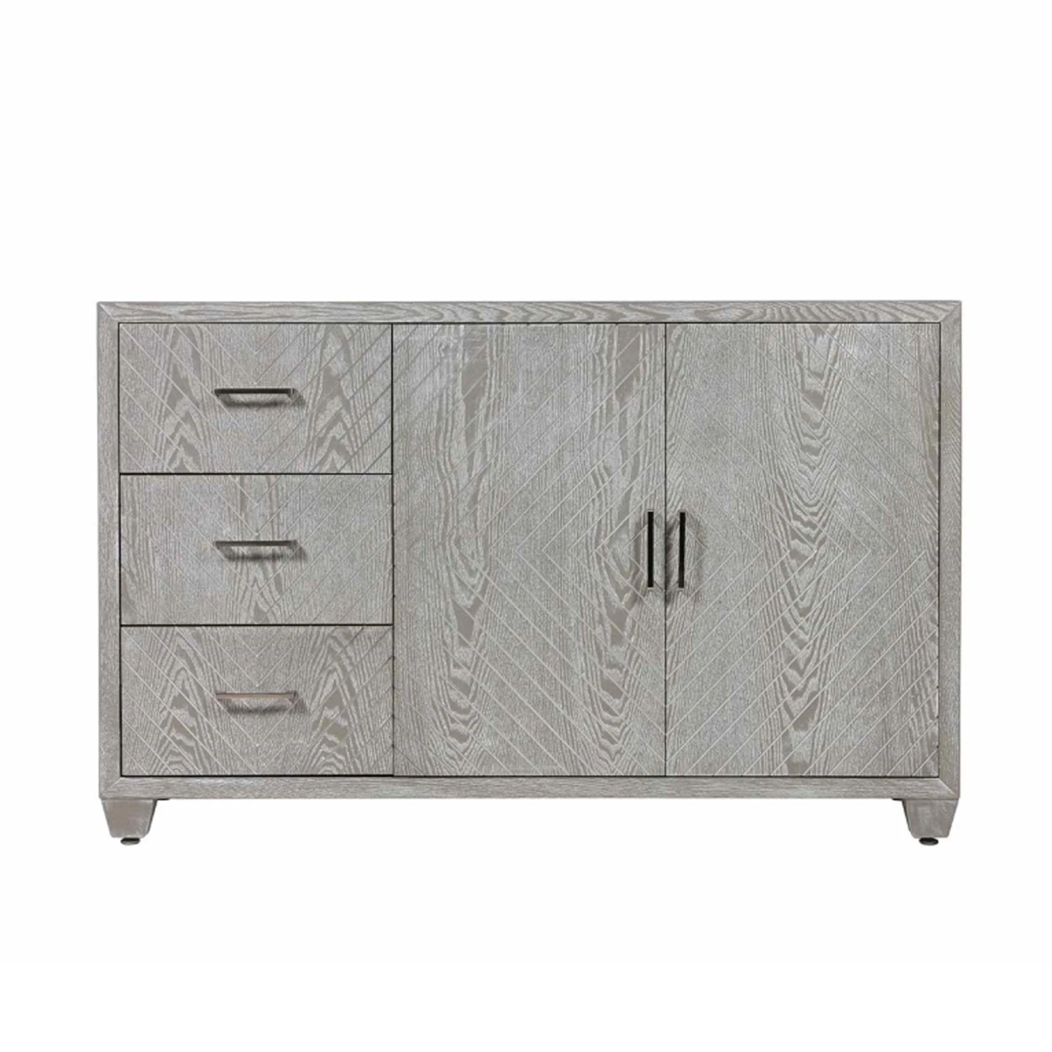Venus 3 Drawer 2 Door Grey Sideboard 8 Venus 3 Drawer 2 Door Grey Sideboard - Image 8
