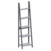Vida Designs Bristol 5 Tier Step Ladder Bookcase - Grey