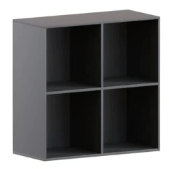 Vida Designs Durham 2x2 Cube Storage Unit - Black