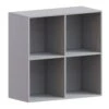 Vida Designs Durham 2x2 Cube Storage Unit - Grey