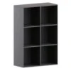 Vida Designs Durham 2x3 Cube Storage Unit - Black