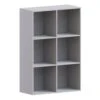 Vida Designs Durham 2x3 Cube Storage Unit - Grey