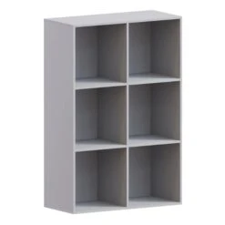 Vida Designs Durham 2x3 Cube Storage Unit - Grey