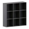 Vida Designs Durham 3x3 Cube Storage Unit - Black