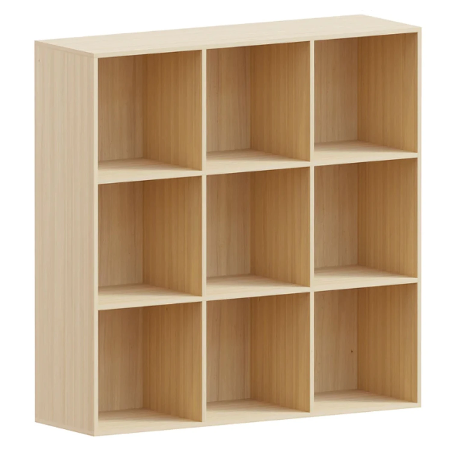 Vida Designs Durham 3x3 Cube Storage Unit - Oak 1 Vida Designs Durham 3x3 Cube Storage Unit - Oak