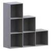 Vida Designs Durham 6 Cube Staircase Storage Unit - Grey