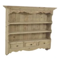 Vintage Solid Wood Kitchen Rack