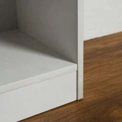 White 3 Tier Low Bookcase -Dining Tables Sales white 3 tier low bookcase p53703 70372 zoom