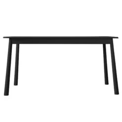 Wycombe Black Dining Table 150 X 90 X 75 Cm