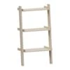 York 3 Tier Pine Ladder Bookcase